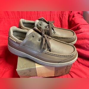 Orthofeet Baton Rouge 427 Sand Tan Boat Shoes Orthopedic Size 11